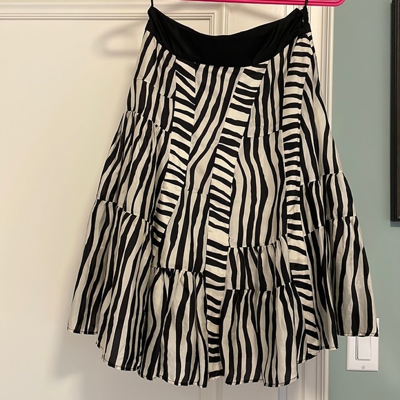 High waisted zebra print Anthropologie skirt - Picture 1 of 4